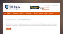 Desktop Screenshot of cyberradix.com