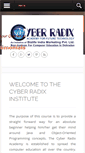 Mobile Screenshot of cyberradix.com